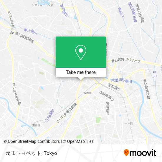 埼玉トヨペット map