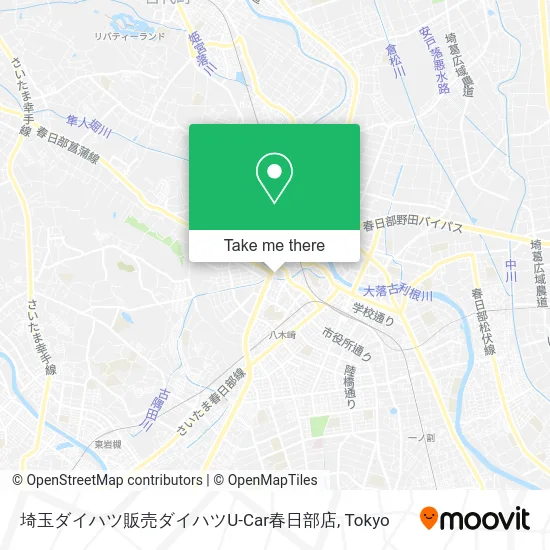 埼玉ダイハツ販売ダイハツU-Car春日部店 map