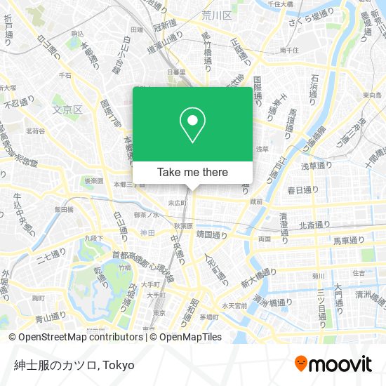 紳士服のカツロ map