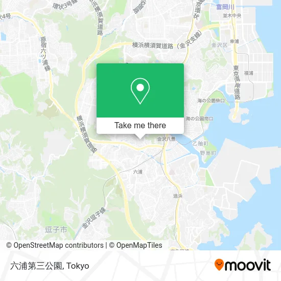 六浦第三公園 map