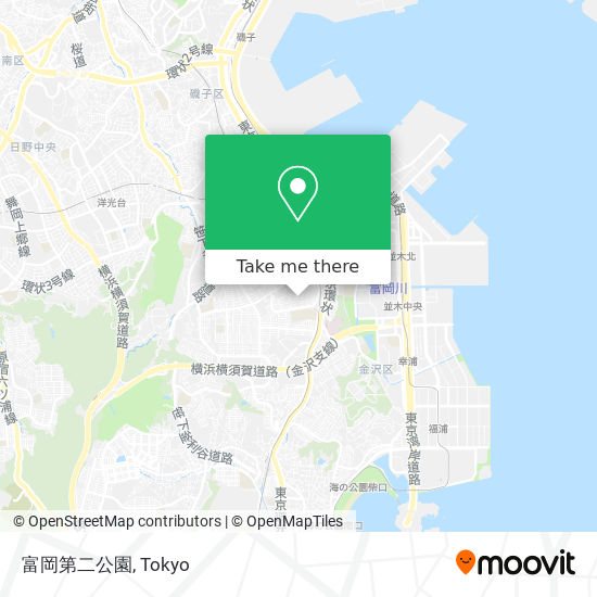 富岡第二公園 map