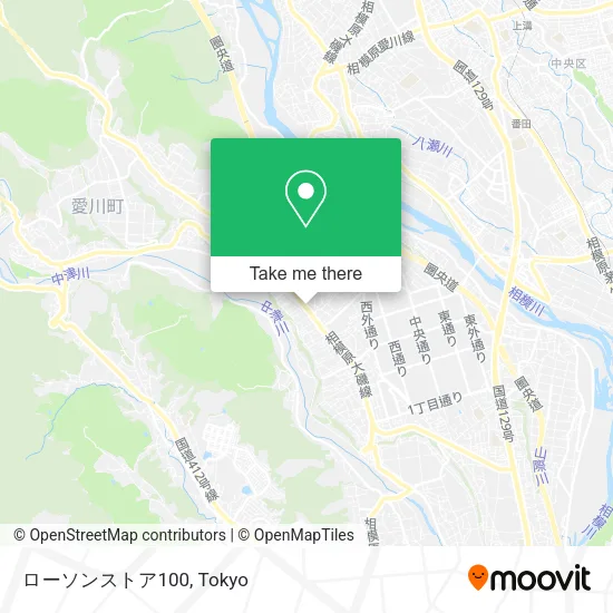 ローソンストア100 map