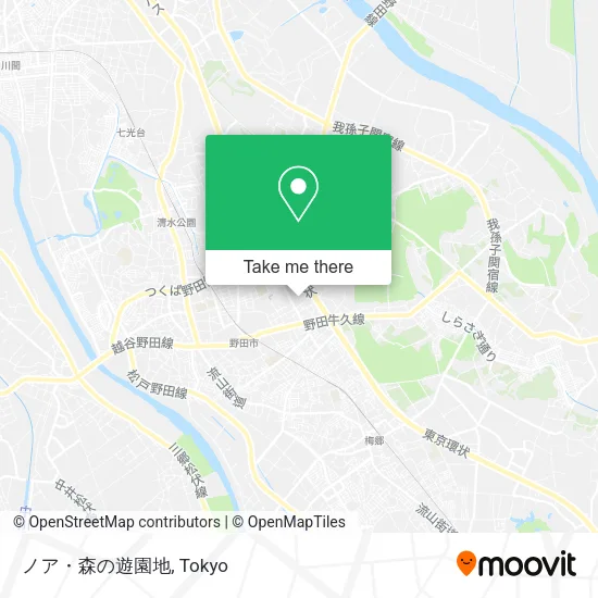 ノア・森の遊園地 map