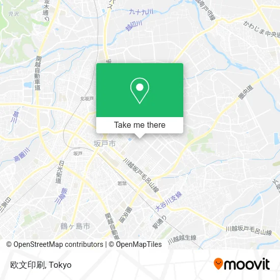 欧文印刷 map