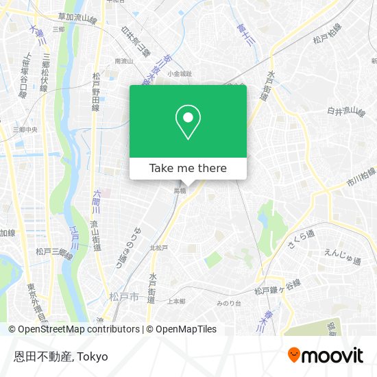 恩田不動産 map