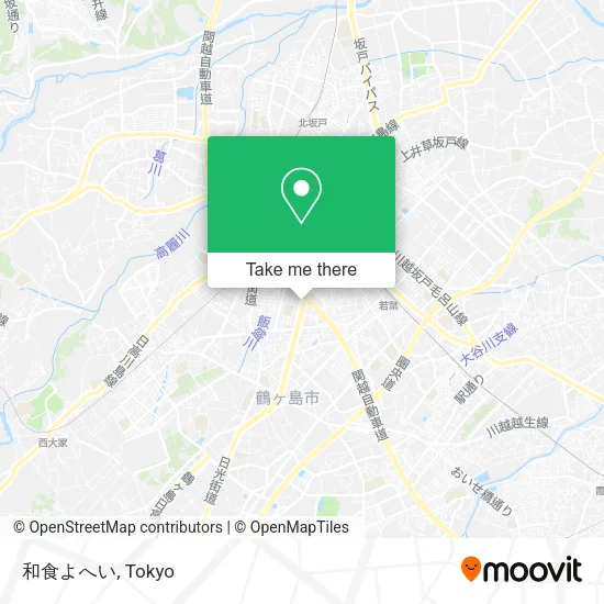 和食よへい map