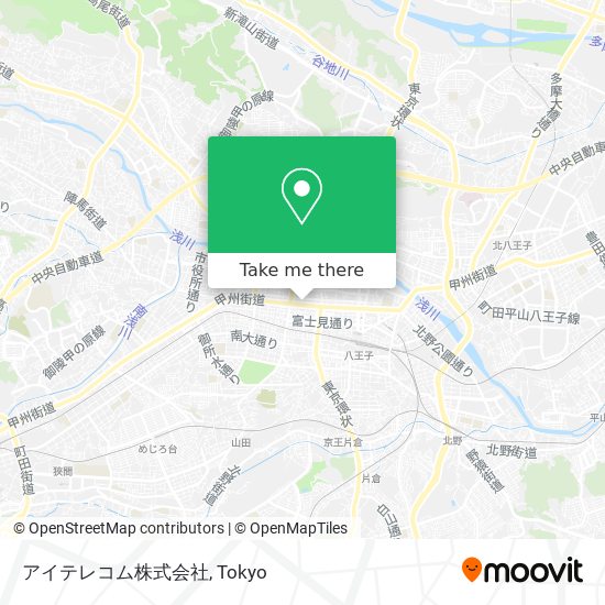 アイテレコム株式会社 map