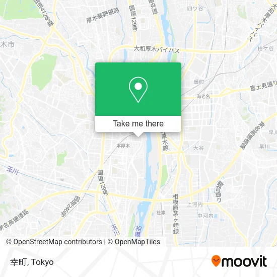幸町 map
