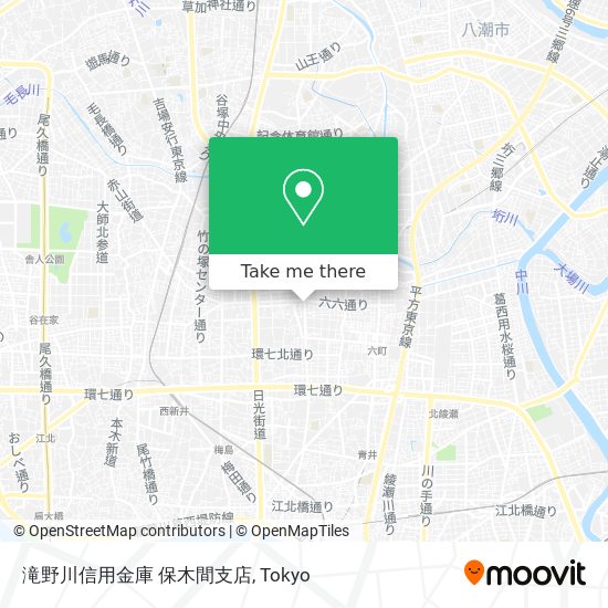 滝野川信用金庫  保木間支店 map