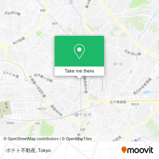 ポテト不動産 map