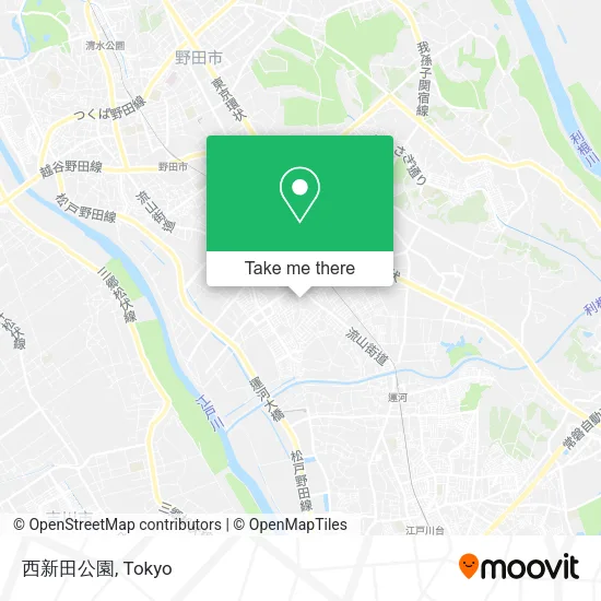 西新田公園 map