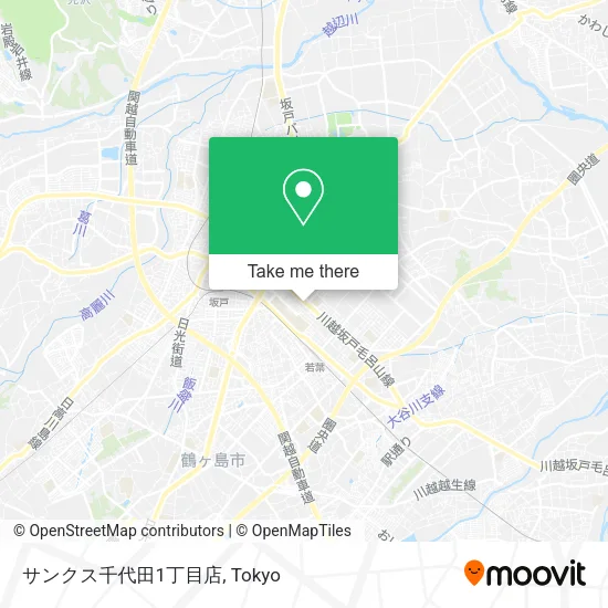サンクス千代田1丁目店 map
