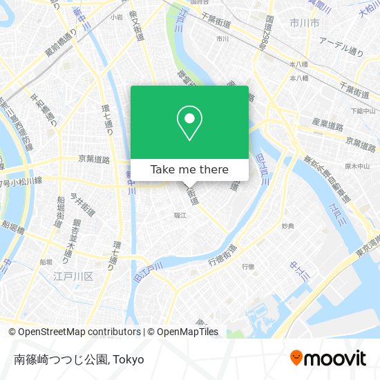 南篠崎つつじ公園 map