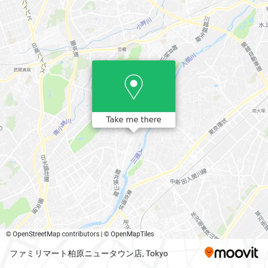 ファミリマート柏原ニュータウン店 map