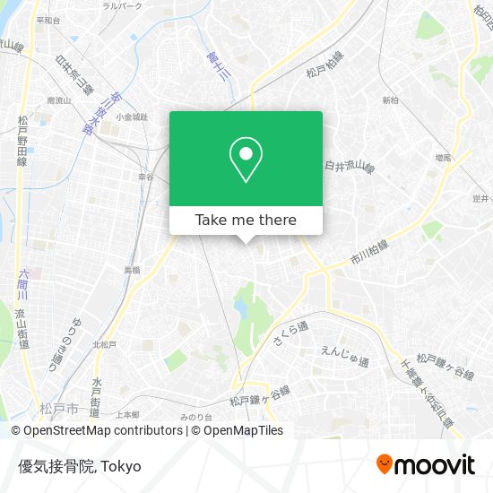 優気接骨院 map