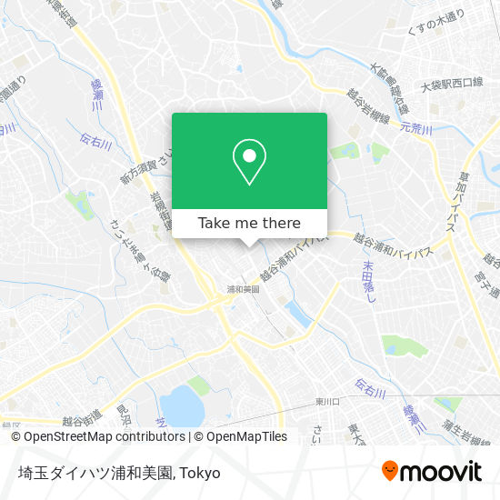 埼玉ダイハツ浦和美園 map