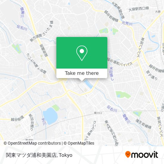 関東マツダ浦和美園店 map