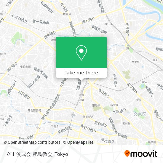 立正佼成会 豊島教会 map