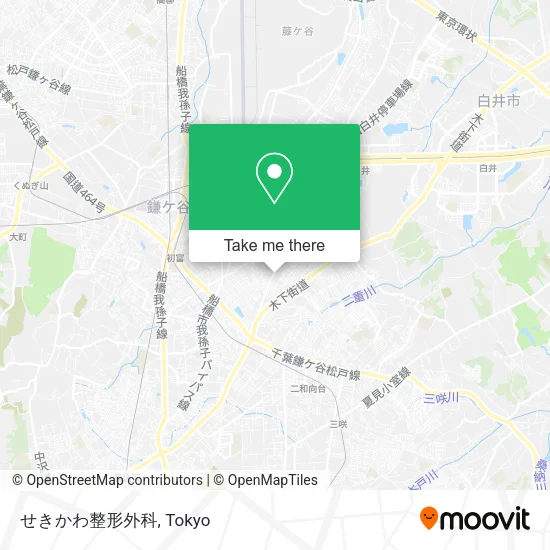せきかわ整形外科 map