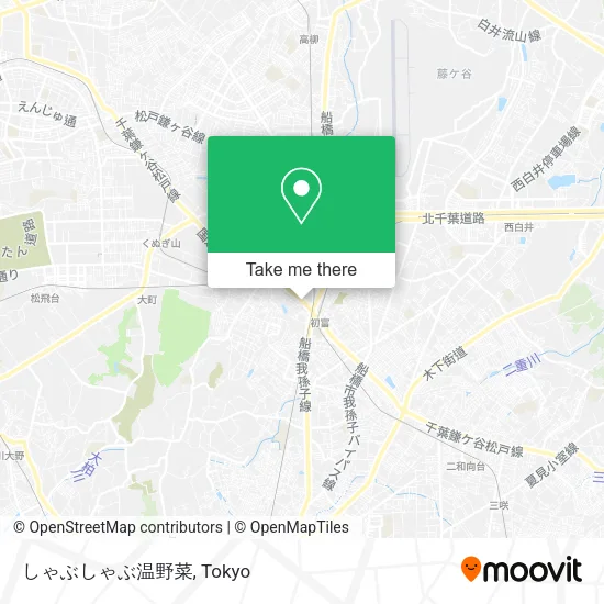 しゃぶしゃぶ温野菜 map