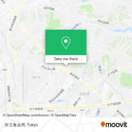 折立集会所 map