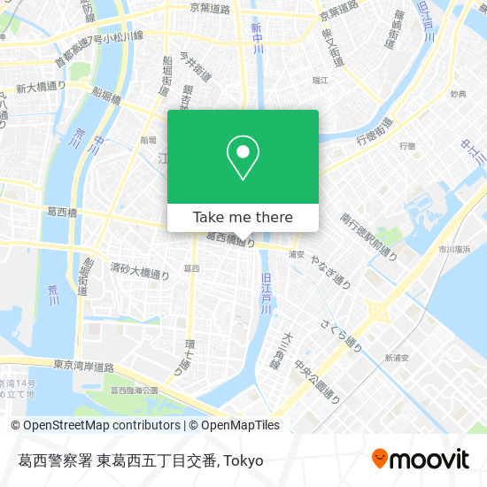 葛西警察署 東葛西五丁目交番 map