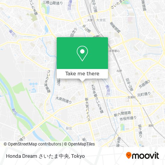 How To Get To Honda Dream さいたま中央 In さいたま市 By Metro Or Bus