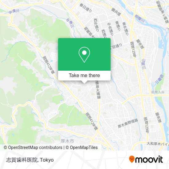 志賀歯科医院 map