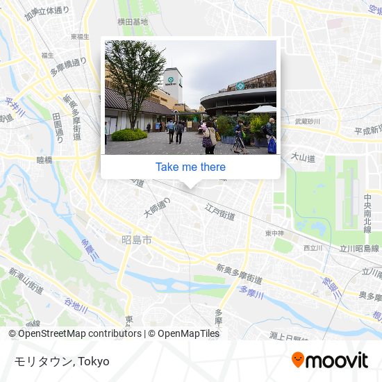モリタウン map