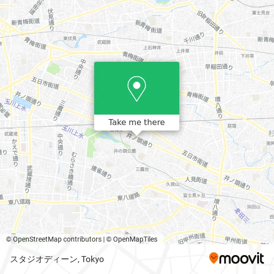 スタジオディーン map