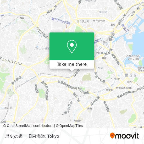 歴史の道　旧東海道 map