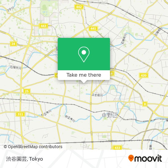How To Get To 渋谷園芸 In 練馬区 By Bus Or Metro