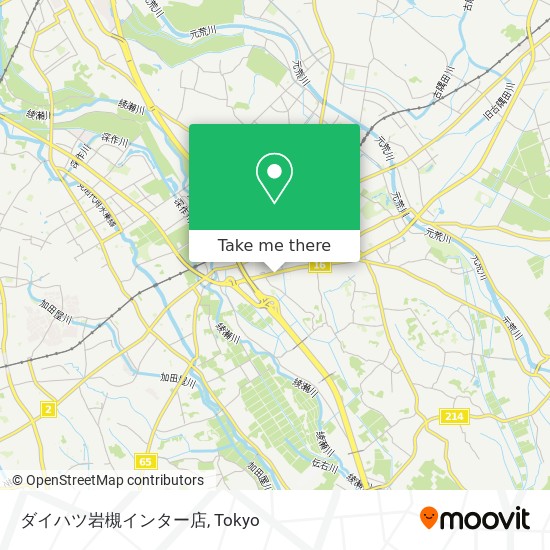 ダイハツ岩槻インター店 map