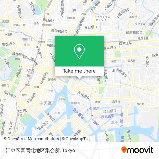 江東区富岡北地区集会所 map