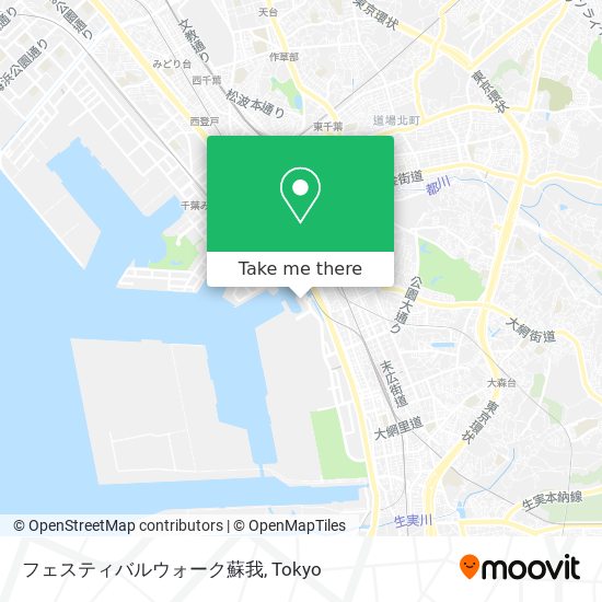 フェスティバルウォーク蘇我 map