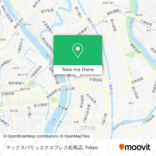 マックスバリュエクスプレス松島店 map