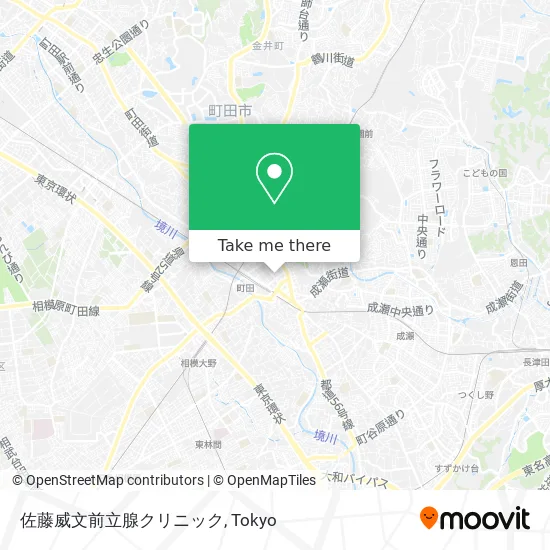 Sato Takefumi Prostate Clinic map
