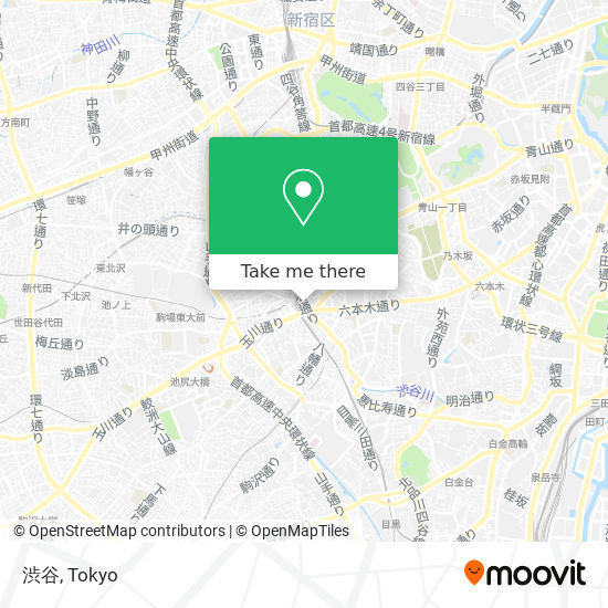 渋谷 map