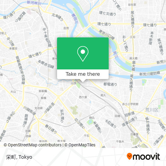 栄町 map