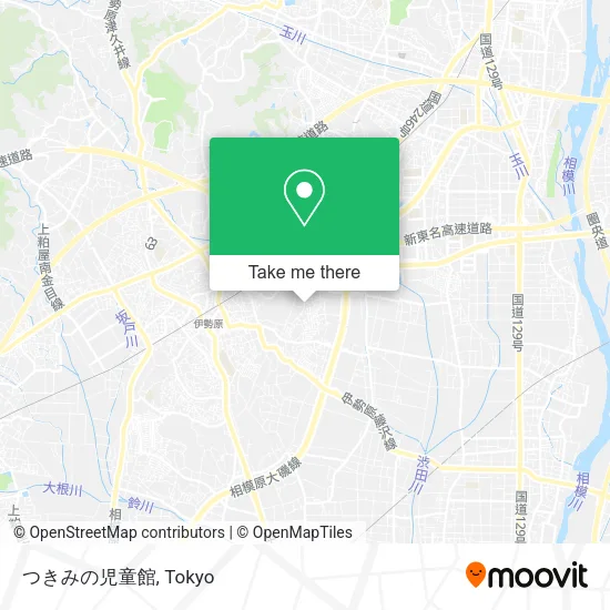 つきみの児童館 map