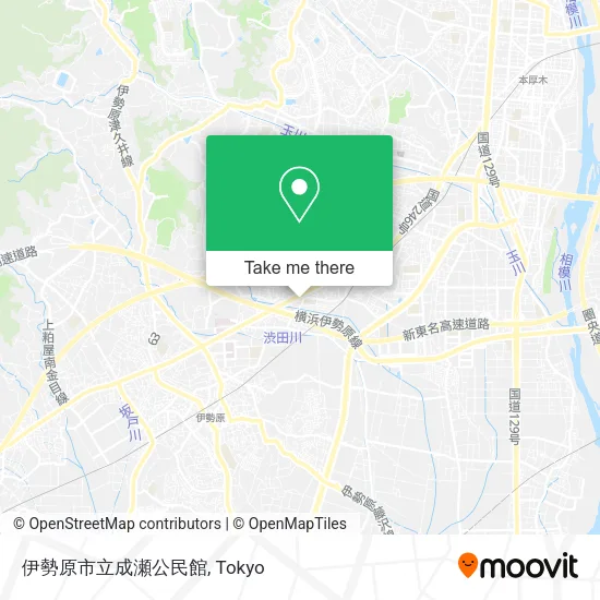 伊勢原市立成瀬公民館 map