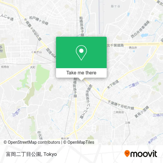 富岡二丁目公園 map
