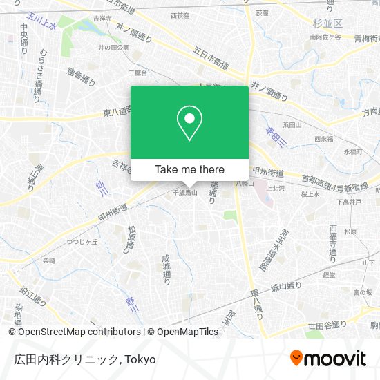 広田内科クリニック map