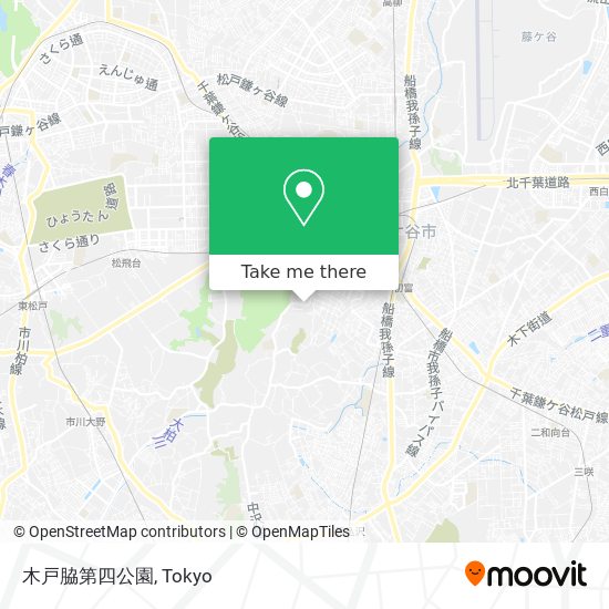 木戸脇第四公園 map