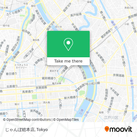 じゃんぼ総本店 map