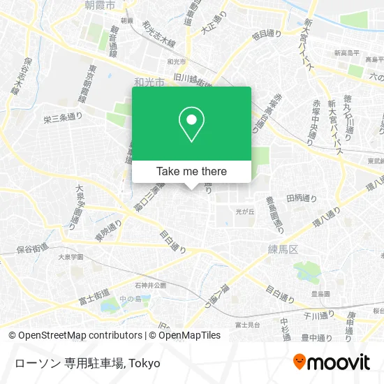 ローソン 専用駐車場 map