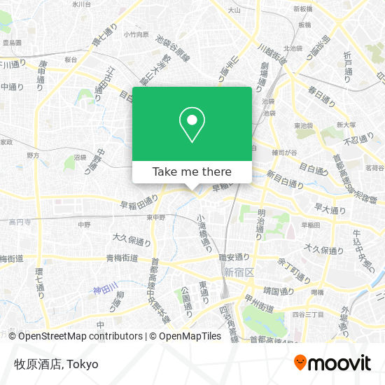 牧原酒店 map