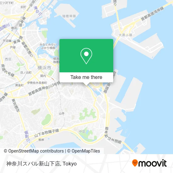 神奈川スバル新山下店 map