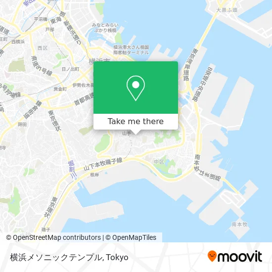横浜メソニックテンプル map
