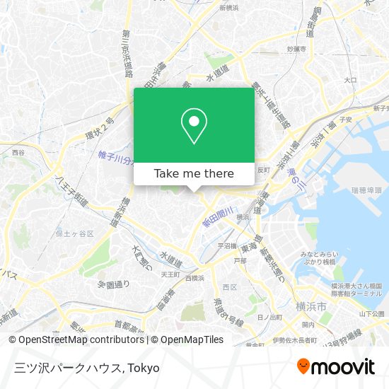 三ツ沢パークハウス map